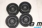 Org 15 inch stalen velgen VW Golf 5 / Touran 1K0601027AG, Gebruikt, Velg(en)
