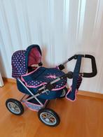 poppenwagen met roze hartjes van Bayer in goede staat, Kinderen en Baby's, Ophalen of Verzenden