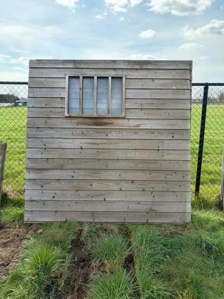 Tuinhuis, Tuin en Terras, Tuinhuizen, Gebruikt, Tuinhuis, Hout, 250 tot 300 cm, 200 tot 400 cm, 1 raam, Ophalen