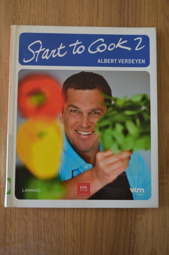 Albert Verdeyen- Start to cook 2, Livres, Livres de cuisine, Enlèvement ou Envoi, Albert Verdeyen, Utilisé, Gâteau, Tarte, Pâtisserie et Desserts