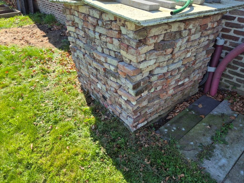 Oude klampsteen bakstenen, Enlèvement