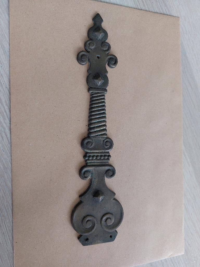 Deurbeslag in messing, Ophalen, Koper