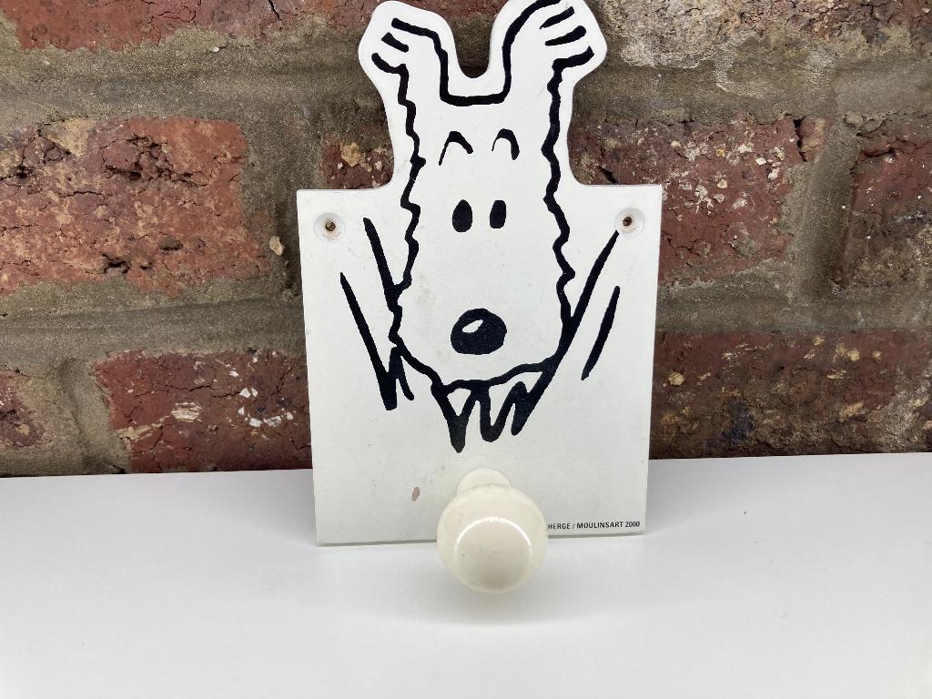 Porte-manteau Milou, Enlèvement ou Envoi, Tintin, Neuf, Statue ou Figurine