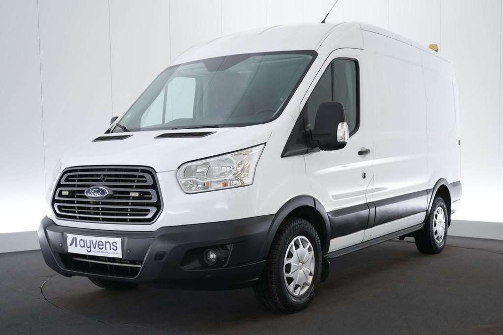 (1WJG943) FORD TRANSIT 2T 350M FOU MWB HR DSL, Voorwielaandrijving, Stof, Gebruikt, Euro 6