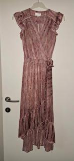 Rozetintend, glanzend wikkelkleed., Kleding | Dames, Jurken, Grace & Mila, Nieuw, Ophalen of Verzenden, Knielengte