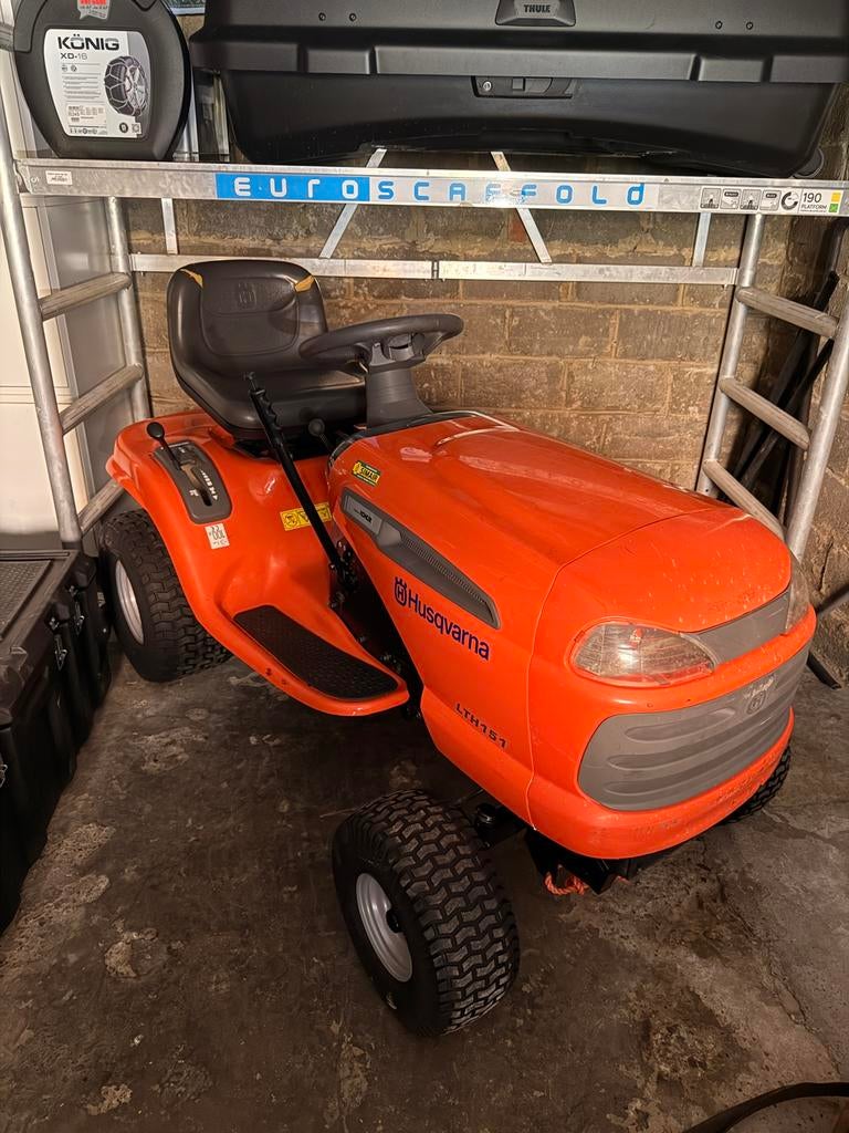 Husqvarna LTH151 zitmaaier – Kohler motor – topstaat –, Jardin & Terrasse, Tondeuses autoportées, Enlèvement, Comme neuf