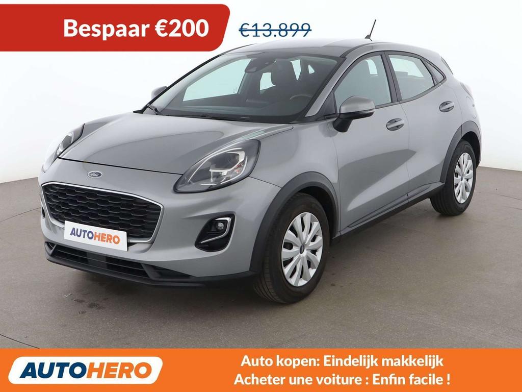Ford Puma 1.0 EcoBoost Mild-Hybrid Cool & Connect (bj 2020), Auto's, Voorwielaandrijving, Stof, 124 g/km, 5 deurs