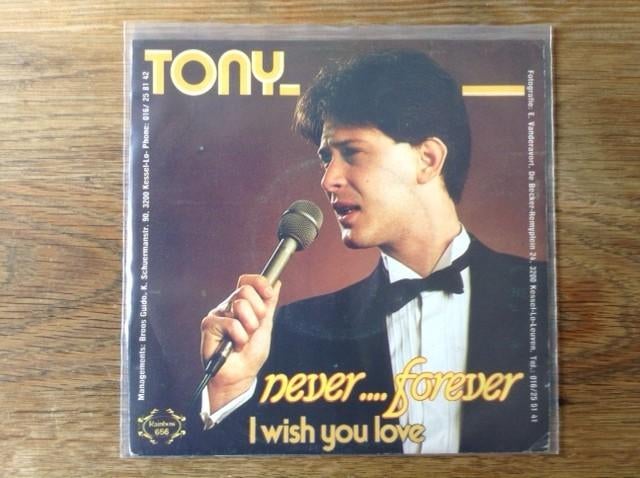single tony servi, Cd's en Dvd's, Vinyl Singles, 7 inch, Ophalen of Verzenden, Fotohoes, Pop