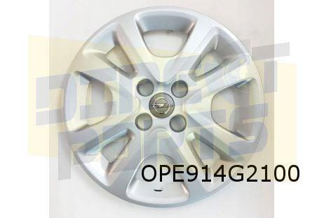 Opel Karl Wieldopset 15'' (4 stuks) Origineel! 42344315, Auto diversen, Wieldoppen, -, Verzenden, -, Nieuw