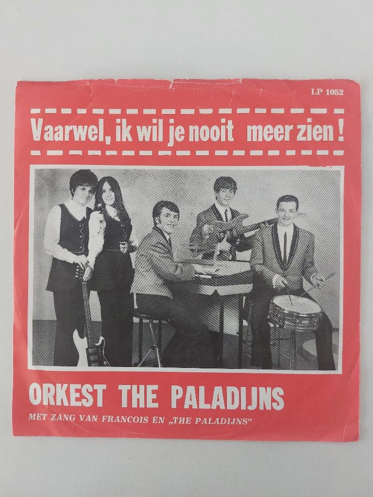 Orkest The Paladijns - Vaarwel, Ik Wil Je Nooit Meer Zien !, CD & DVD, Vinyles Singles, Pressage original, Enlèvement ou Envoi