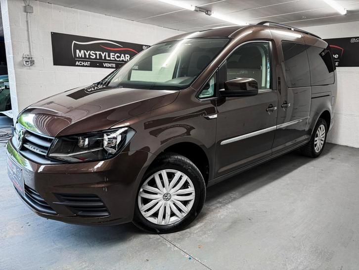Vw Caddy Maxy 7 zitplaatsen, btw, 1 jaar garantie, Auto's, Volkswagen, Bedrijf, Te koop, Caddy Maxi, ABS, Adaptive Cruise Control