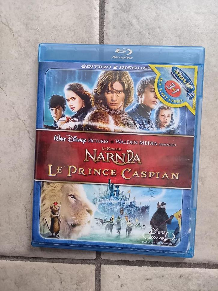 Le Monde de Narnia - Le Prince Caspian - 2 blu-ray etat neuf, Cd's en Dvd's, Blu-ray, Zo goed als nieuw, Avontuur, Ophalen of Verzenden