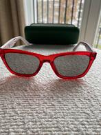 LACOSTE zonnebril in heel mooie afwerking,nieuwstaat, Autres marques, Enlèvement ou Envoi, Autres couleurs, Comme neuf