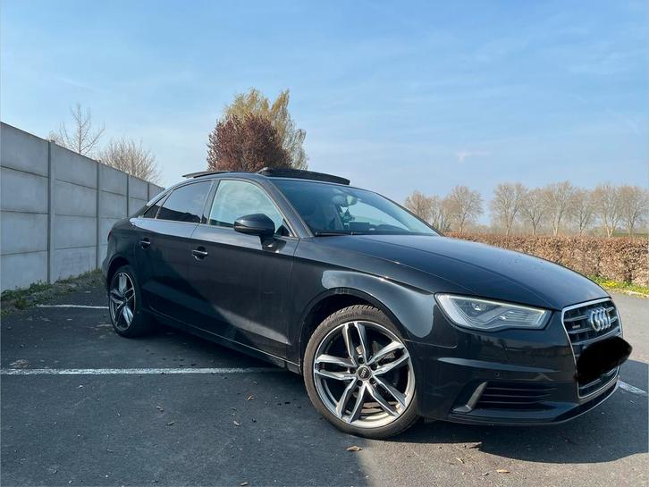 Audi A3 berline 2.0 tdi 150 quattro 2014, Autos, Audi, Entreprise, A3, Bluetooth, Diesel, Berline, 5 portes, Noir, Quatre roues motrices / 4X4