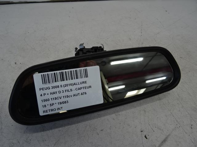 RETROVISEUR INTERIEUR Peugeot 3008 II (M4 / MC / MJ / MR), Autos : Pièces & Accessoires, Rétroviseurs, Peugeot, Utilisé