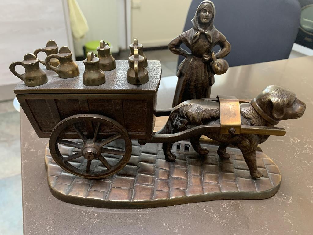 Sculpture en bronze, Antiquités & Art, Antiquités | Bronze & Cuivre, Bronze, Enlèvement ou Envoi
