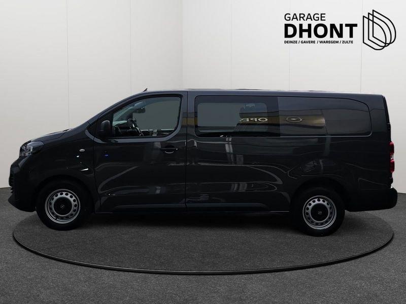 Opel Vivaro Dubbele Cabine XL - 2.2 Diesel - Manueel - 150PK, Autos, Argent ou Gris, Achat, Vivaro, Entreprise