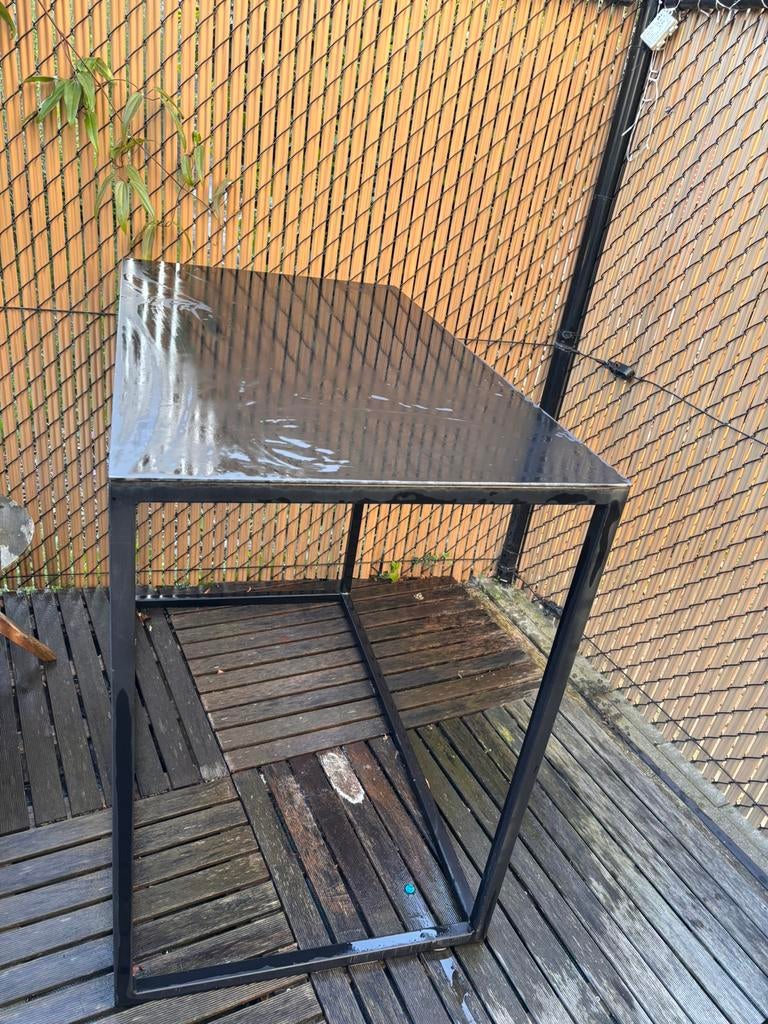 Hoge bartafel, Tuin en Terras, Ophalen, Gebruikt, Eettafel, Tuinset