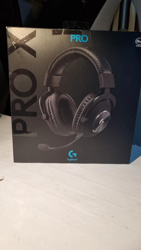 Casque Logitech G Pro X, Computers en Software, Headsets, Zo goed als nieuw, Over-ear, Bedraad, Gaming headset, Ophalen