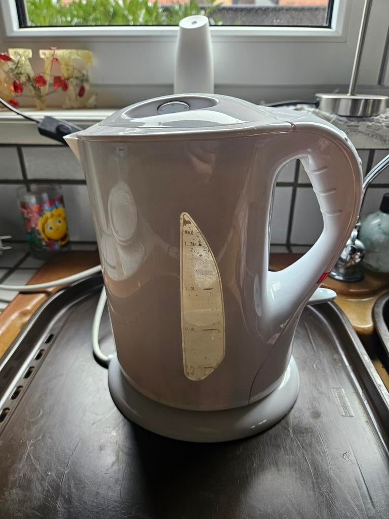 Mooie waterkoker, Ophalen