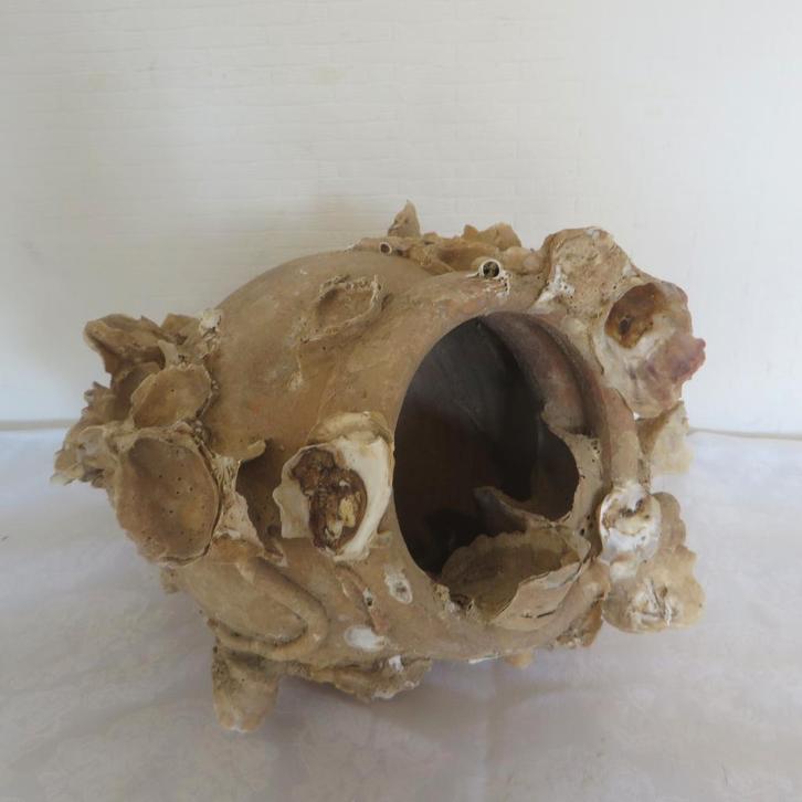 Terracotta maritieme pot – octopuspot (alcatruz), Hobby en Vrije tijd, Overige Hobby en Vrije tijd, Gebruikt, Ophalen of Verzenden