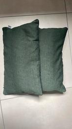 Sierkussentjes, Ophalen, Zo goed als nieuw, Groen, Rechthoekig