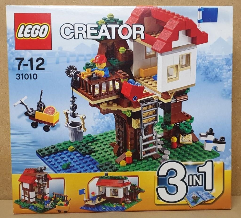 Lego Creator 3in1 - 31010-31048-31035-31143-31097-31118, Lego, Nieuw, Ophalen of Verzenden, Compleet