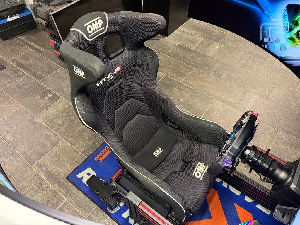 OMP HTE-R 400 stoel, Computers en Software, Joysticks, Ophalen, Zo goed als nieuw