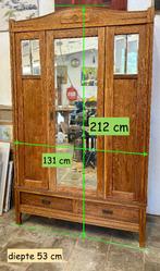 armoire en chêne, Maison & Meubles, Armoires | Penderies & Garde-robes, Klassiek, 100 à 150 cm, Enlèvement, Utilisé