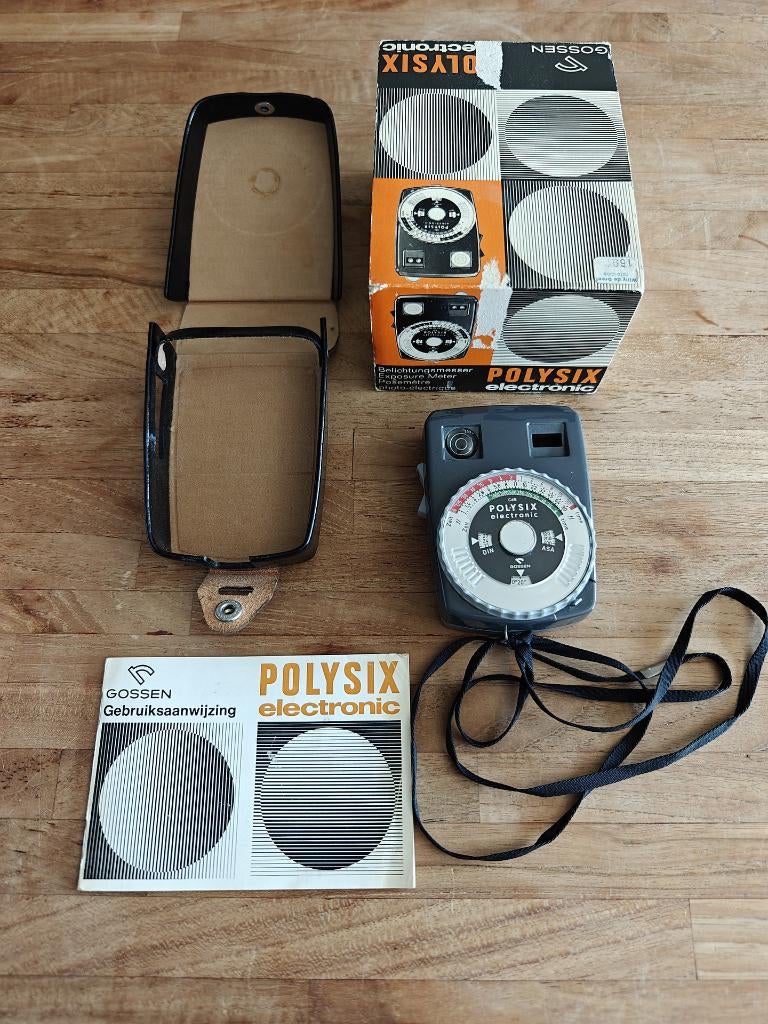 Polysix electronic lichtmeter, TV, Hi-fi & Vidéo, Appareils photo analogiques, Enlèvement ou Envoi, Utilisé, Reflex miroir