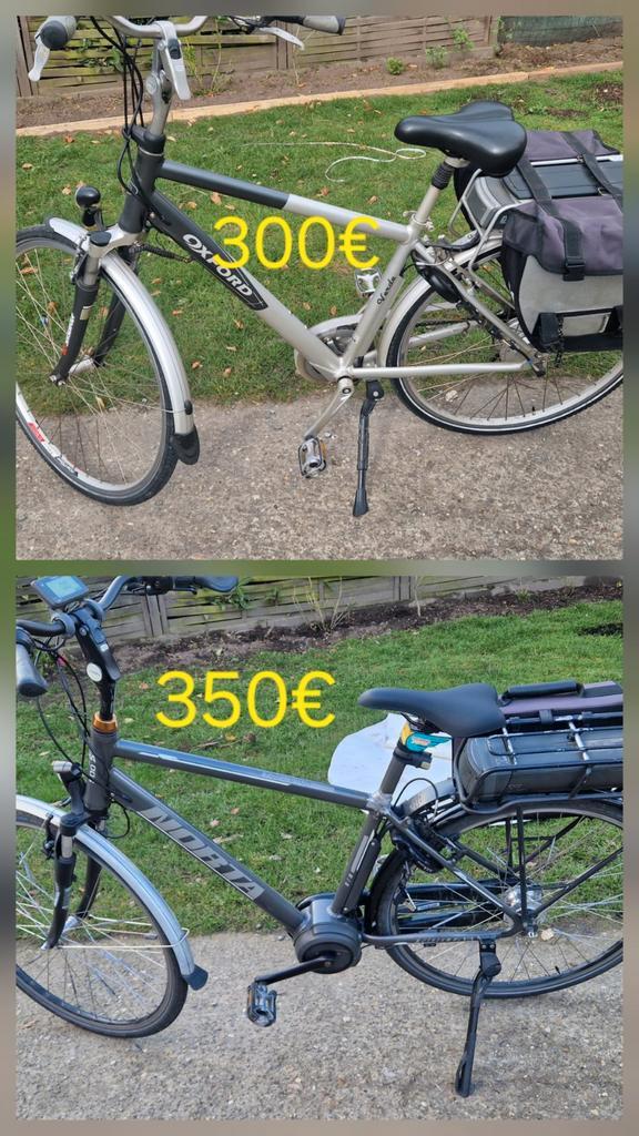 Norta elektrische herenfietsen, Fietsen en Brommers, Elektrische fietsen, Ophalen