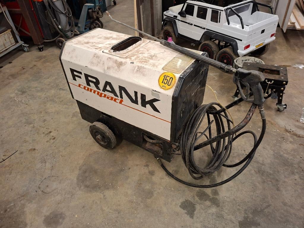 stoom hogedrukreiniger Frank, Jardin & Terrasse, Nettoyeurs haute pression, Frank, Électrique, Avec pression d'eau réglable, Enlèvement