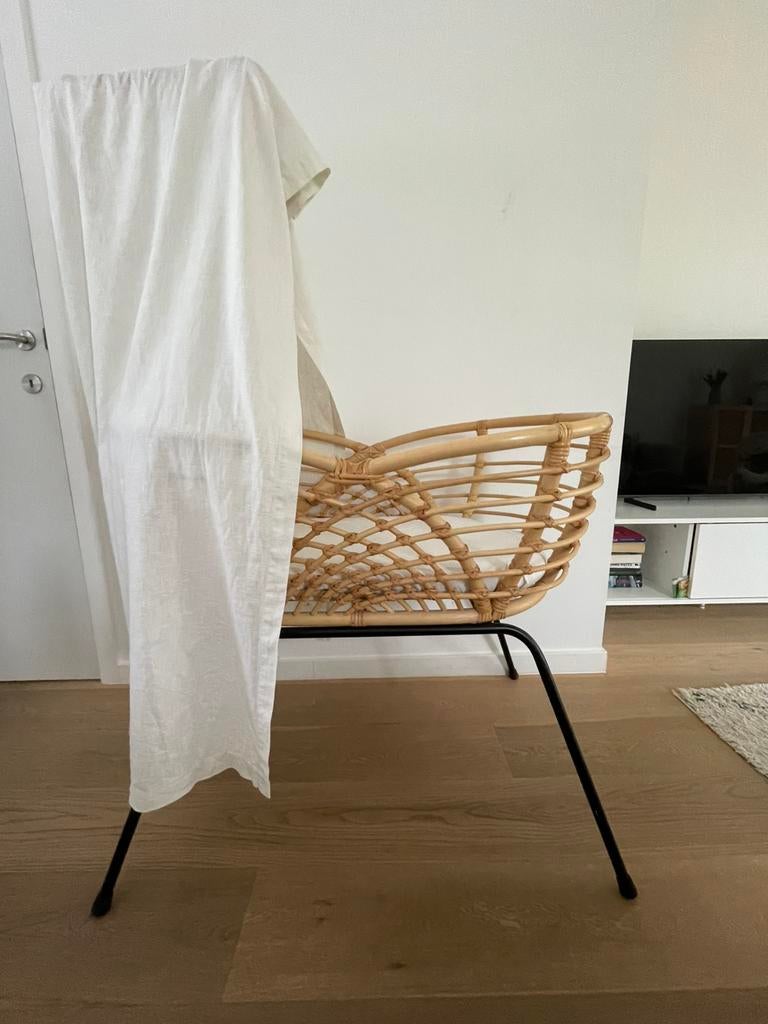 Rotan wieg, Kinderen en Baby's, Ophalen of Verzenden, Zo goed als nieuw, Wieg