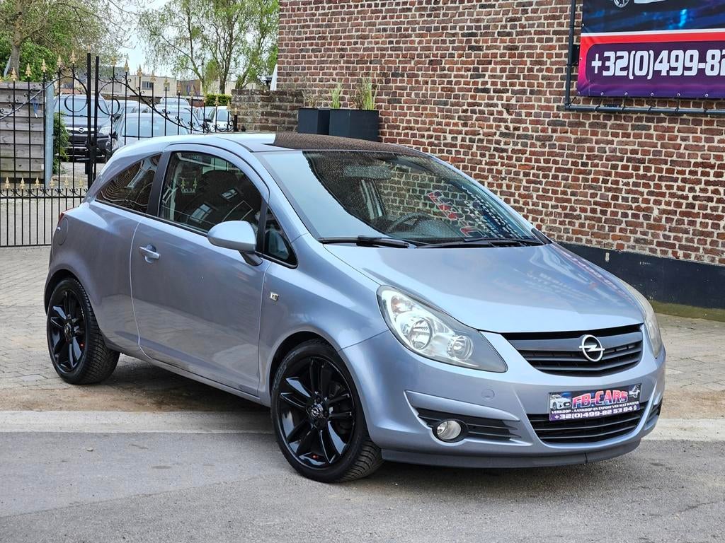 Opel Corsa 111 2010 1.3 cdti/Sportiev/Trekhaak/Met keuring, Stof, Zwart, 4 cilinders, Bedrijf