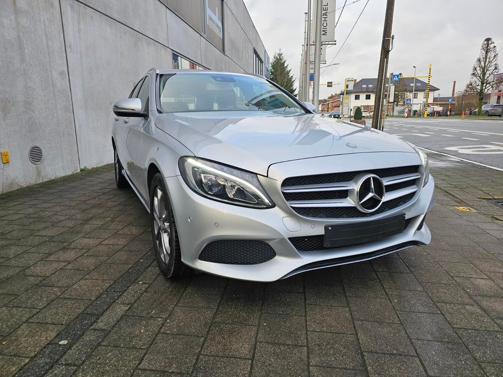 Mercedes C180 avantgarde essence, Argent ou Gris, Euro 6, Entreprise, Garantie prolongée