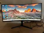 Ecran incurvé 34" gaming - garantie, Gaming, 151 à 200 Hz, Comme neuf, Enlèvement