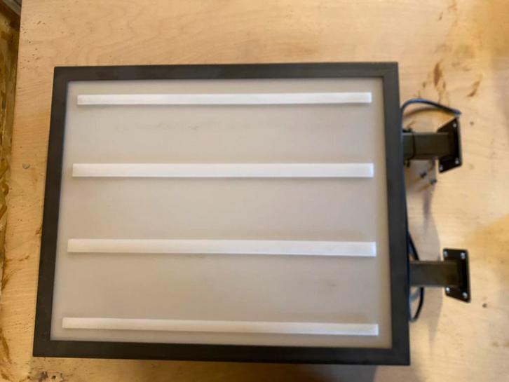 LED letter licht doos uitsteek bord, Collections, Marques & Objets publicitaires, Comme neuf, Enlèvement