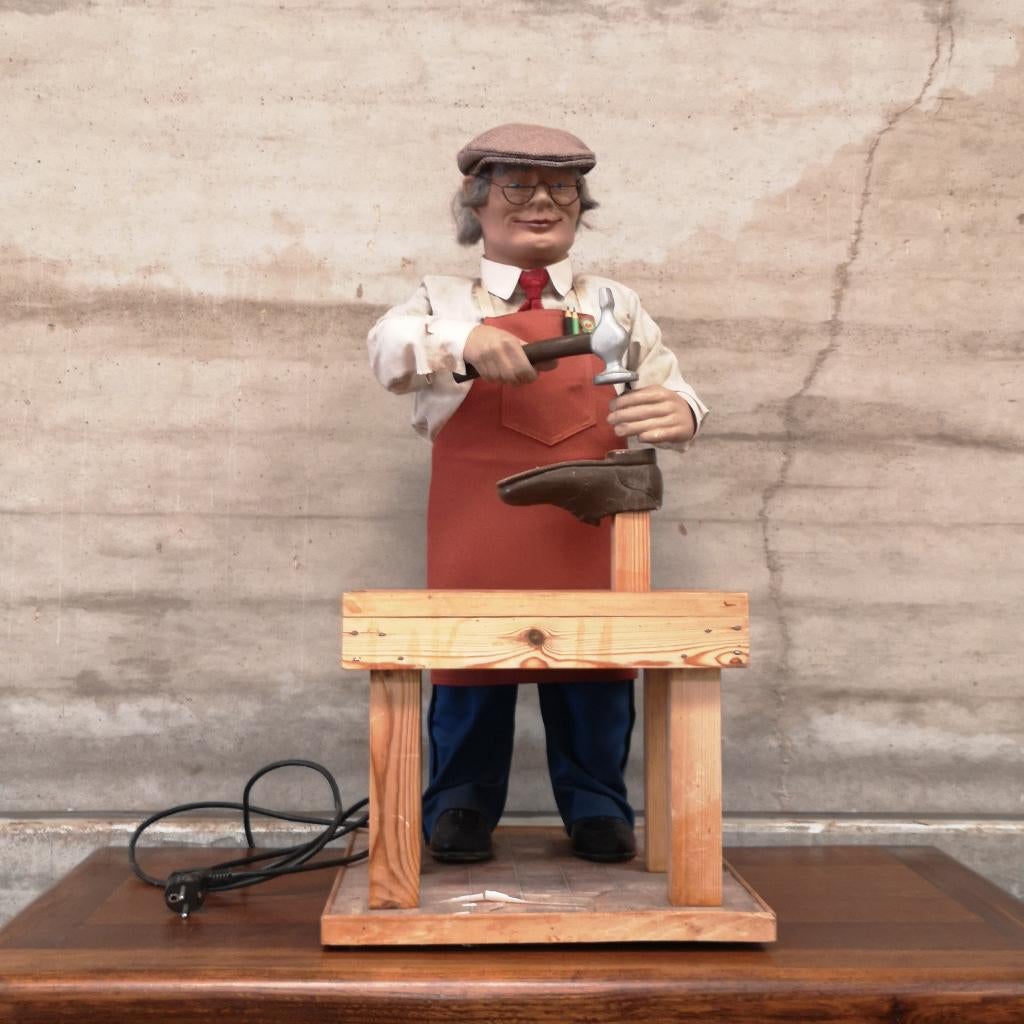 automate de vitrine cordonnier d'estaires vintage 1950 1960, Enlèvement