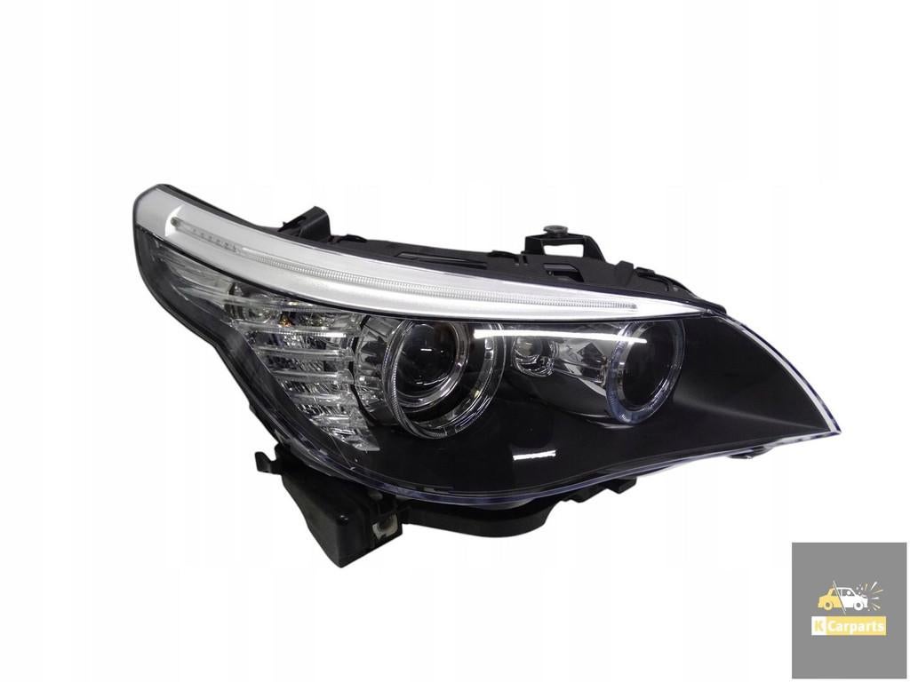 7177752, BMW 5 E60 Lift 08-10 rechter lamp Xenon + LED 71777, Auto-onderdelen, Verlichting, BMW, Gebruikt