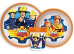 Brandweerman Sam Kinderservies - Magnetron Eetset, Kinderen en Baby's, Ophalen of Verzenden, Nieuw