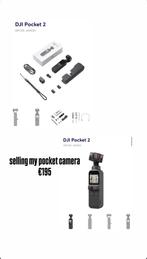 DJI Pocket 2, Audio, Tv en Foto, Videocamera's Digitaal, Ophalen of Verzenden, Zo goed als nieuw
