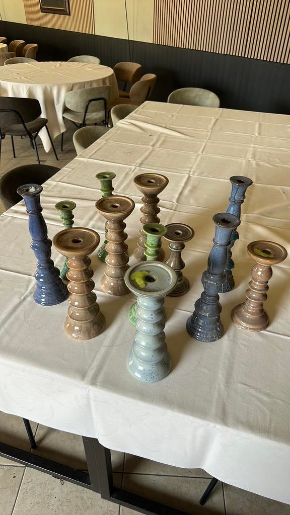 Mooi lot kandelaars, Ophalen, Zo goed als nieuw