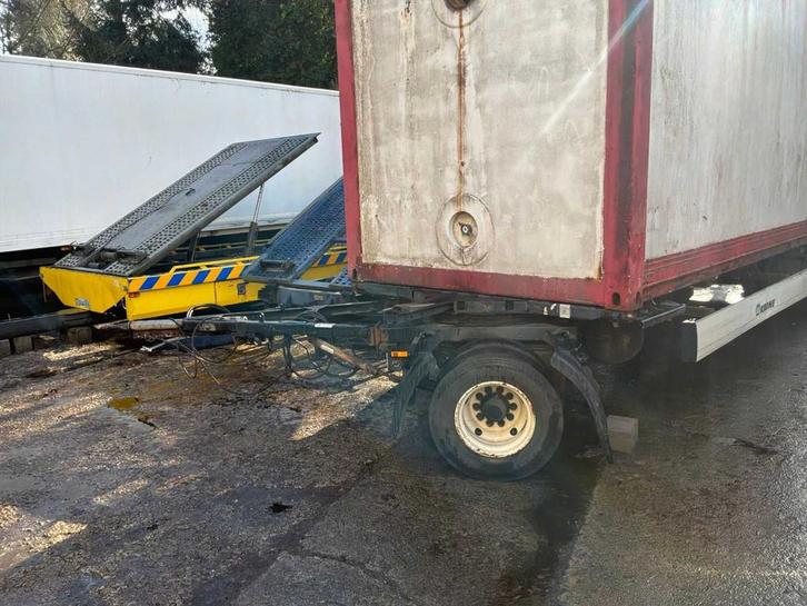 2019 Krone AZ Oplegger met container, Auto's, Vrachtwagens, Bedrijf, Aanhangers en Opleggers, Overige brandstoffen