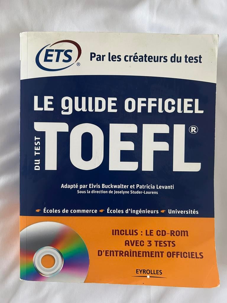 TOEFL boek – officiële gids ETS, Boeken, Hobby en Vrije tijd, Gelezen, Ophalen