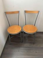 Keukenstoelen, Huis en Inrichting, Stoelen, Ophalen, Gebruikt, Hout, Vijf, Zes of meer stoelen