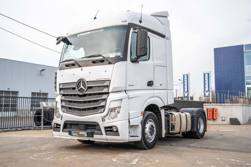 Mercedes-Benz ACTROS 1845 LS+E6 (bj 2014), Automaat, Achterwielaandrijving, Euro 6, Wit