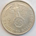 AV Pce ALLEMAGNE KM#93 " 2 REICHSMARK   " DE 1937 D, Envoi, Allemagne, Monnaie en vrac, Argent