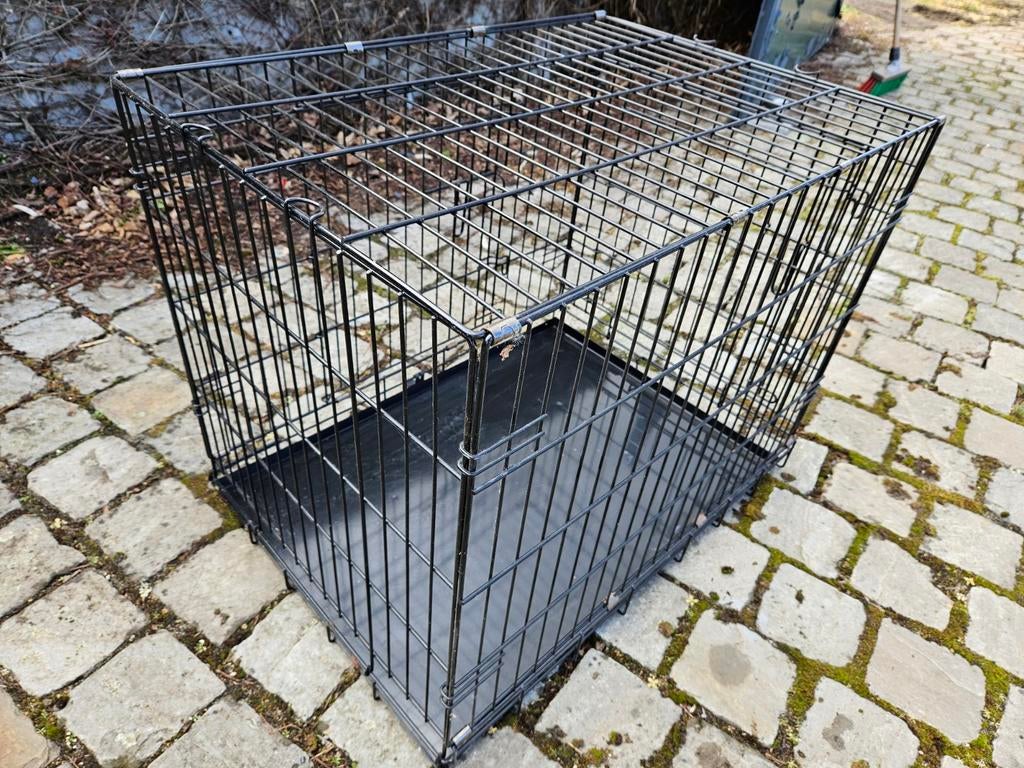 Cage pour chien 76x55x60cm, Enlèvement, Hondenbench, Moet dringend weg, 76x55x60cm