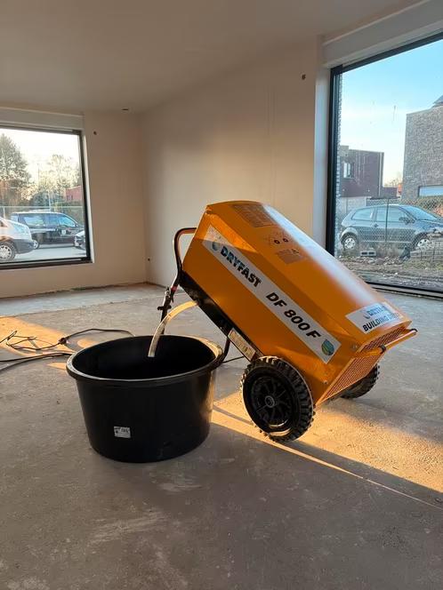 Te huur professioneel bouwdroger vandaag geleverd, Doe-het-zelf en Bouw, Ventilatie en Afzuiging, Zo goed als nieuw, Ophalen