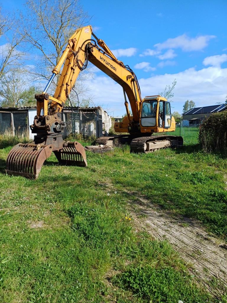 Graafmachine hyundai robex 210, Zakelijke goederen, Ophalen, Graafmachine